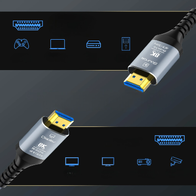 CABLE HDMI - FiberHD™ - Gris