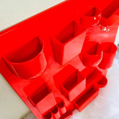 Rangement Mural - WallHolder™ - Rouge