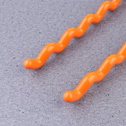 Crochet Mural - HookMaster™ - Ondulé Orange