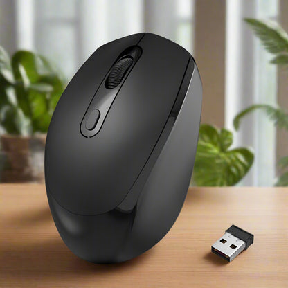 Souris Ergonomique Sans Fil - ErgoSilent™ - Noir