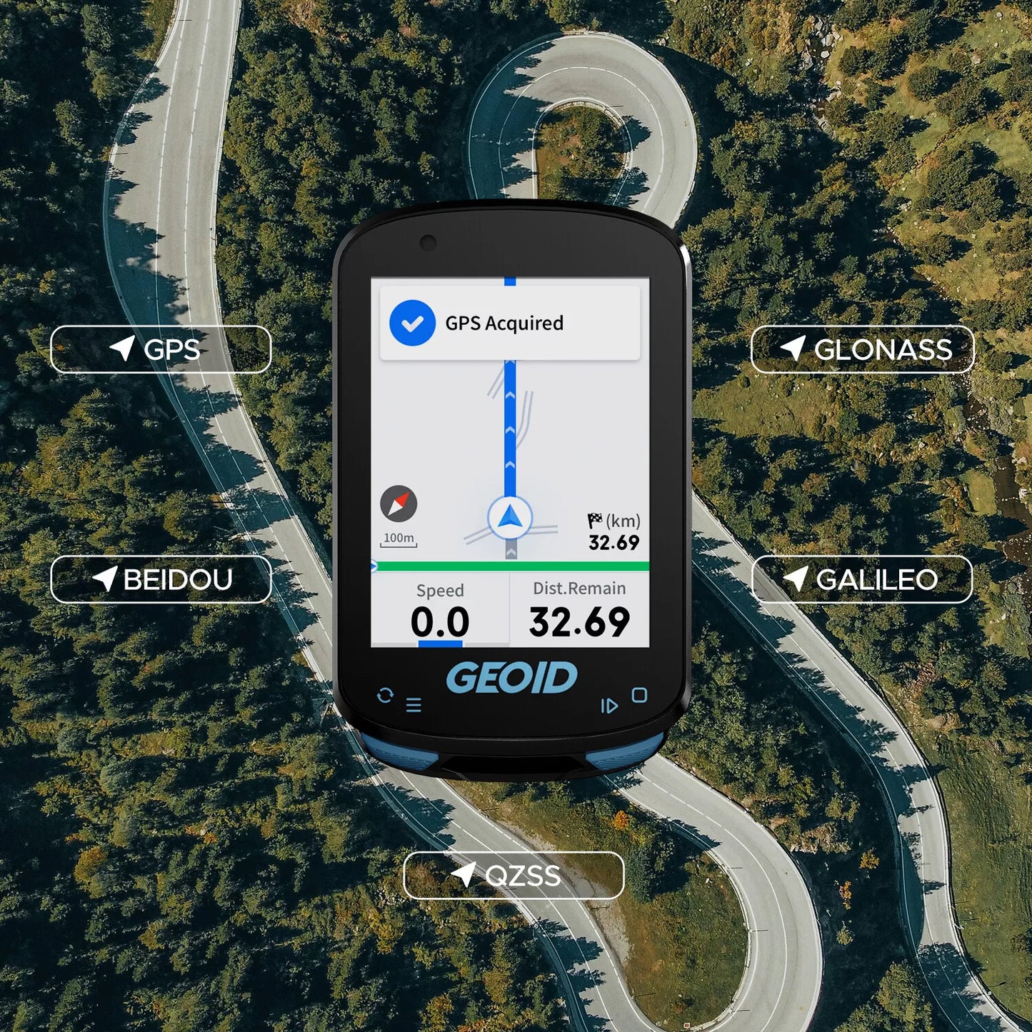 Compteur GPS pour Vélo - NavBike™