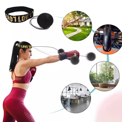 ENTRAINEMENT BOXE - SpeedPunch™ - Noir
