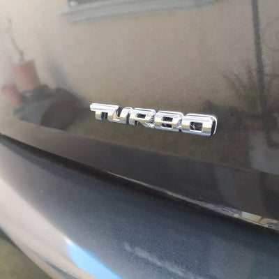 AUTOCOLLANT VOITURE - TurboStyle™ - Argent
