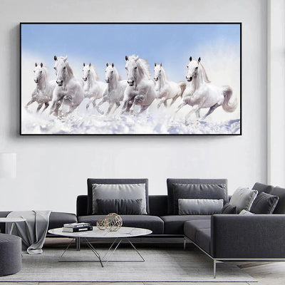 Tableau - MajesticHorses™ - Neige
