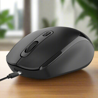 Souris Ergonomique Sans Fil - ErgoSilent™ - Noir