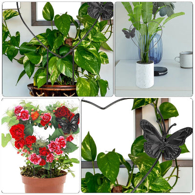 DECORATION JARDIN - NatureTrellis™ - Coeur & Papillon