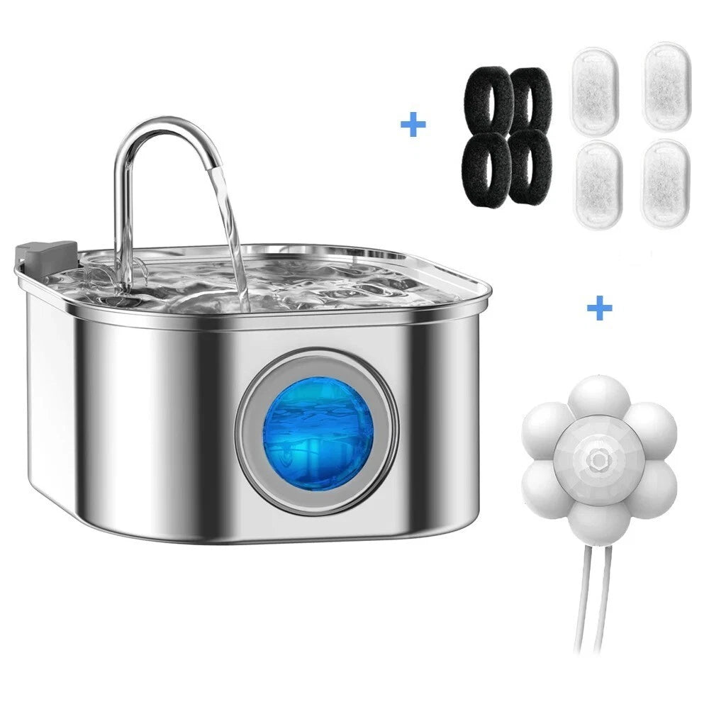 DISRIBUTEUR EAU CHAT - PetFountain™ - Argent