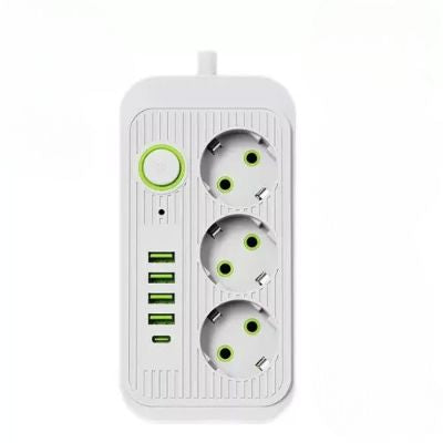 Multiprise USB - PowerFlex™ - F09 Blanc