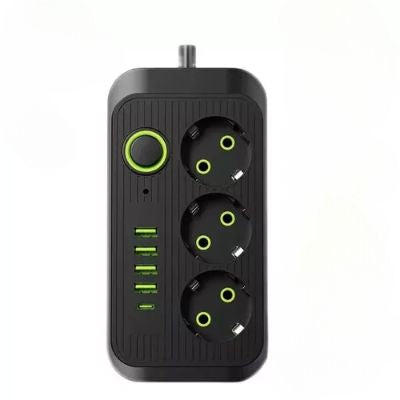 Multiprise USB - PowerFlex™ - F09 Noir