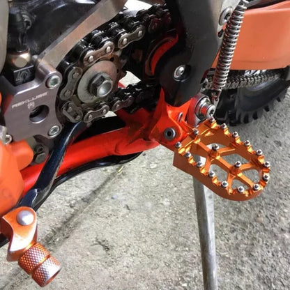 Repose Pieds - MotorcycleFootpegs™ - Orange