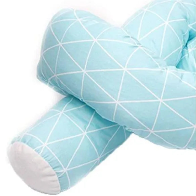 Tour de Lit - KnotBumper™ - Bleu