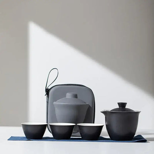 Service à Thé - TravelTeaSet™ - Noir