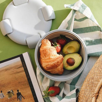 Boite de Conservation Alimentaire - SiliconeFoldingBox™ - Gris Nordique