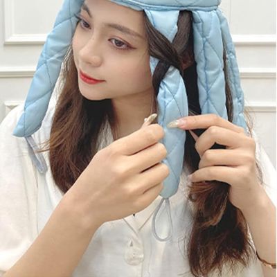 Rouleau à cheveux - HeatlessHairCurler™ - Bleu Ciel