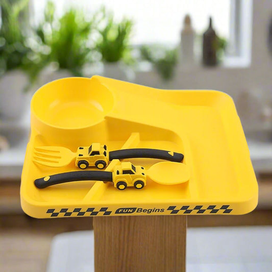 VAISSELLE BEBE - CoursePlate™ - Jaune