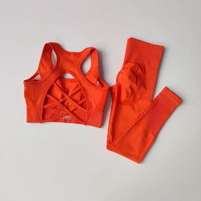 Vêtements de sport femme - WomenTrackSuit™ - Orange