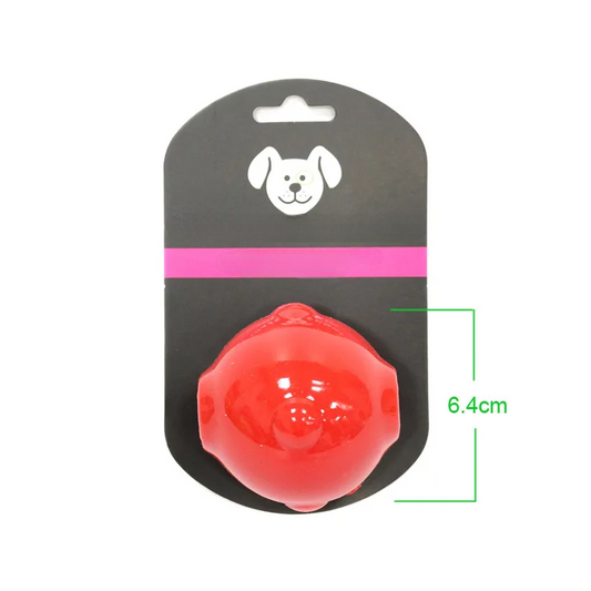 Balle pour Chien - DogSqueakerBall™ - Rouge