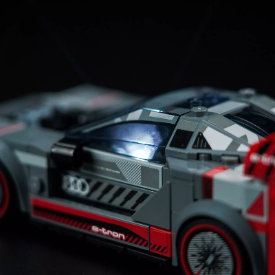 Bloc de Construction - SportsCarAssemblage™ - Gris