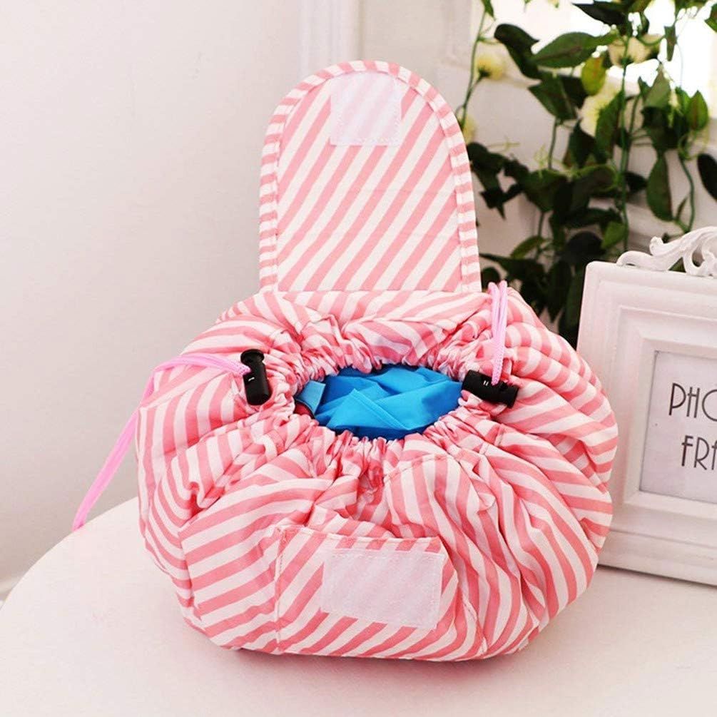 Trousse de maquillage - WomenCosmeticBag™ - Rayure Rose