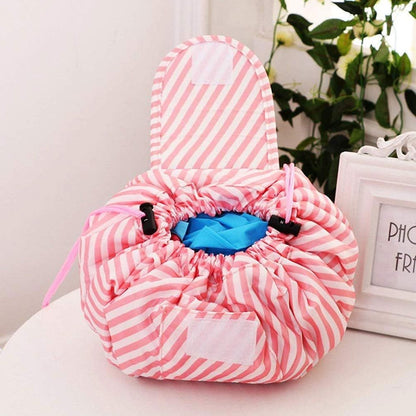 Trousse de maquillage - WomenCosmeticBag™ - Rayure Rose