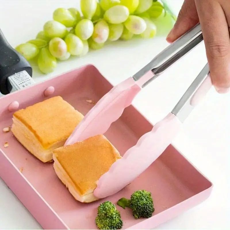 Pince à barbecue - SiliconeBBQGrilling™ - Rose