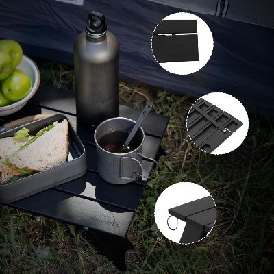 Table de jardin - MiniCampingTable™ - Noir