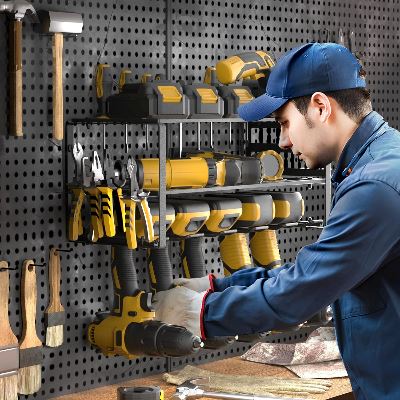 Porte Outils Mural - GarageToolOrganizer™ - Grand