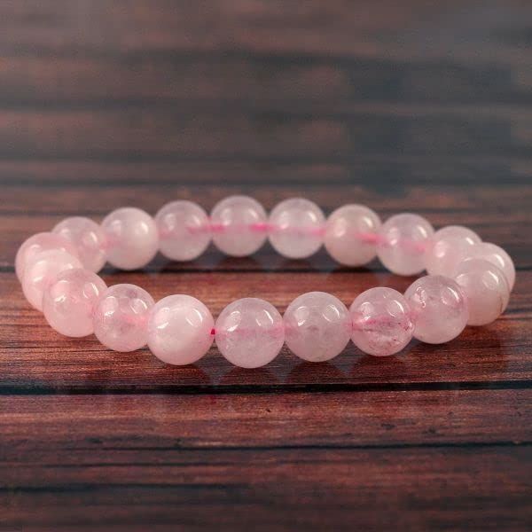 Bracelet en Perles - NaturalStoneBracelet™ - Cristal rose