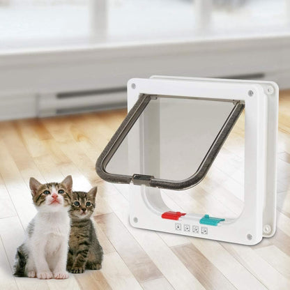 Chatière Électronique - SmartPetDoor™ - Blanc