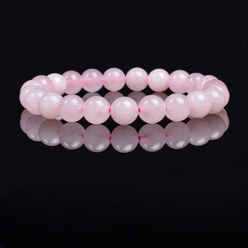 Bracelet en Perles - NaturalStoneBracelet™ - Cristal rose