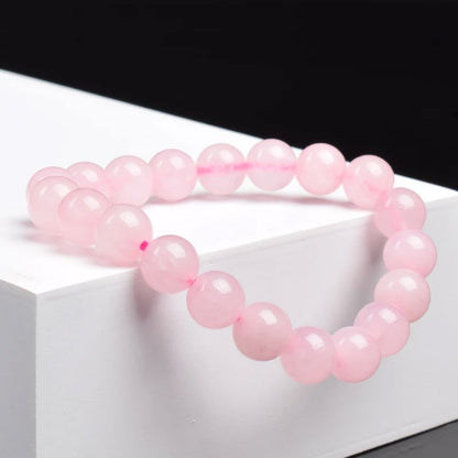 Bracelet en Perles - NaturalStoneBracelet™ - Cristal rose