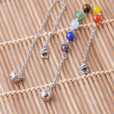 Pendule Divinatoire - DivinationPendulum™ - Chakra Arc-en-Ciel