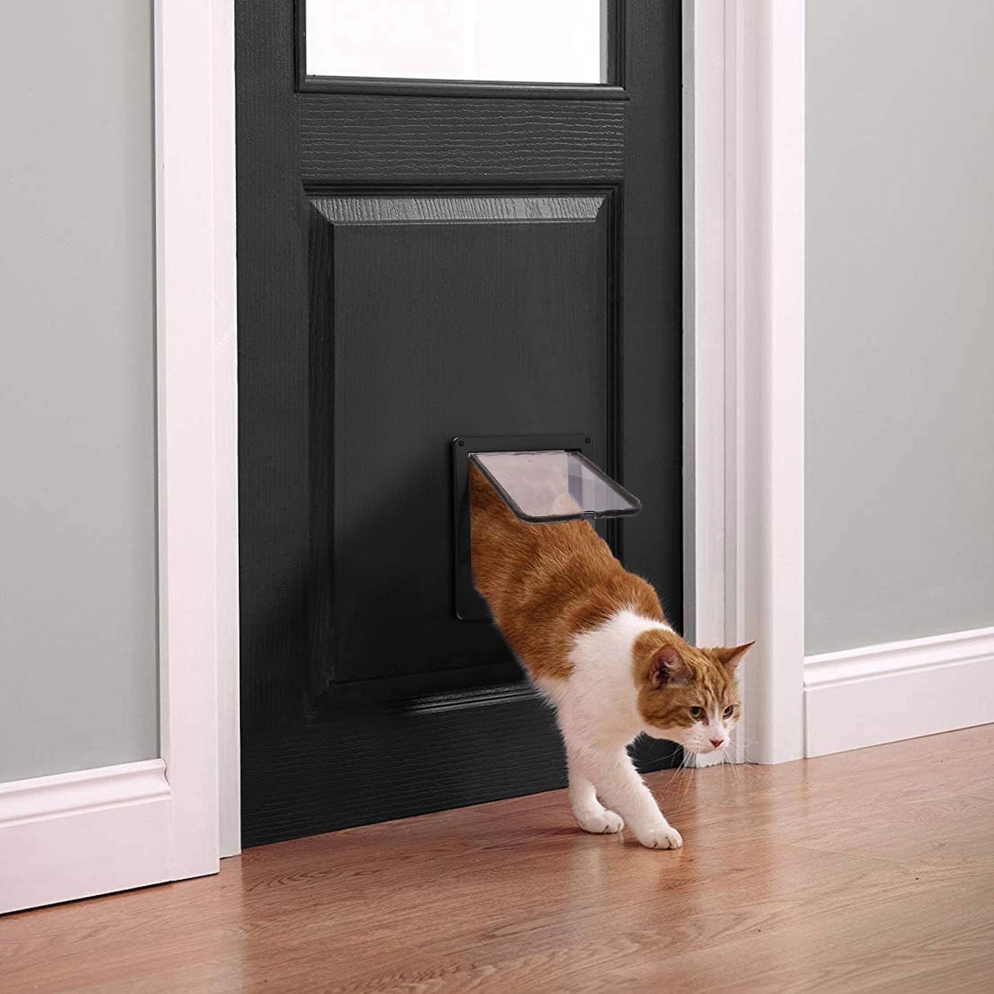 Chatière Électronique - SmartPetDoor™ - Noir