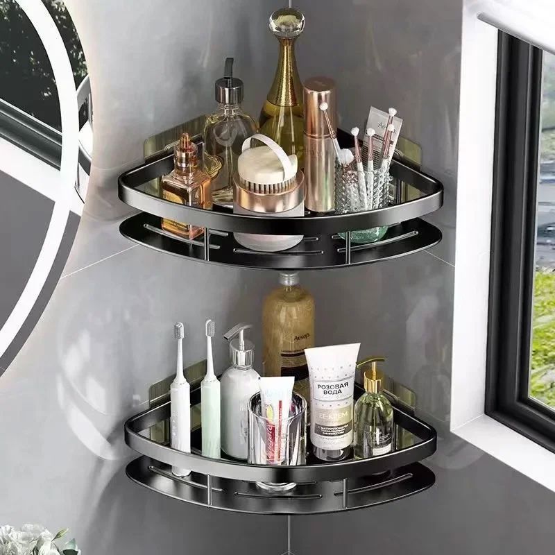 Étagère de Douche - ShelfBathroomOrganizer ™ - Diamant Noir