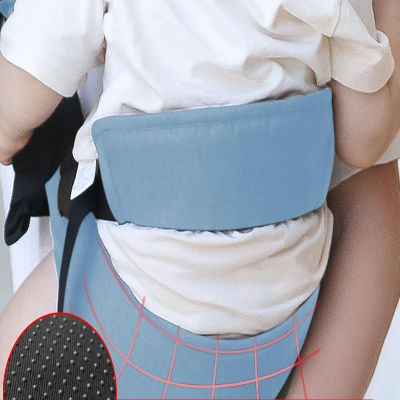 Porte bébé - BabyCarryingBelt™ - Bleu