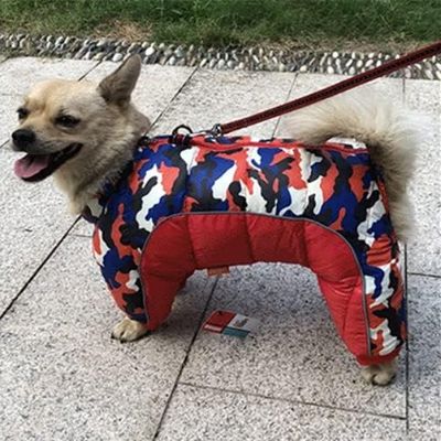 Doudoune pour Chien - WarmJacketDog™ - Camouflage Rouge