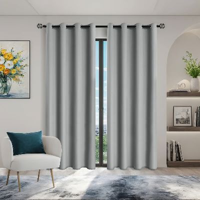 Rideau Occultant - SunProtectionCurtains™ - Gris
