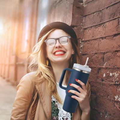 Tasse Isotherme - ThermalMug™ - Bleu Foncé