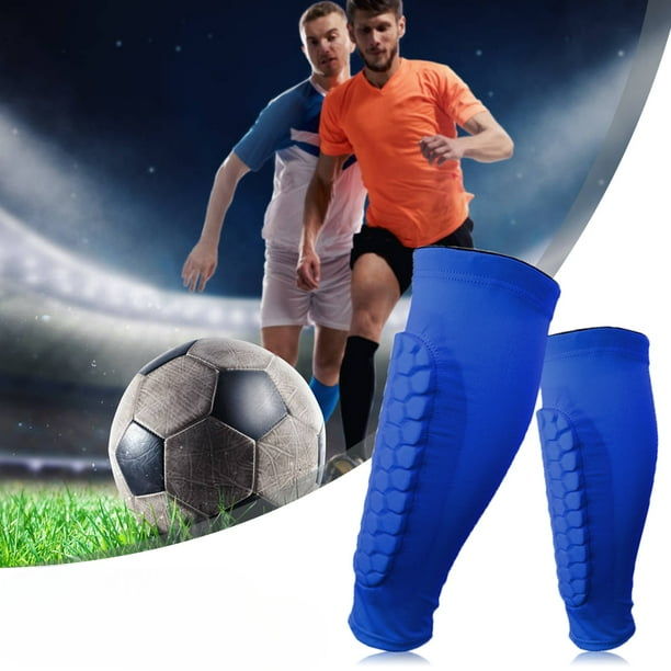 Protège Tibia - FootballLegSleeves™ - Bleu