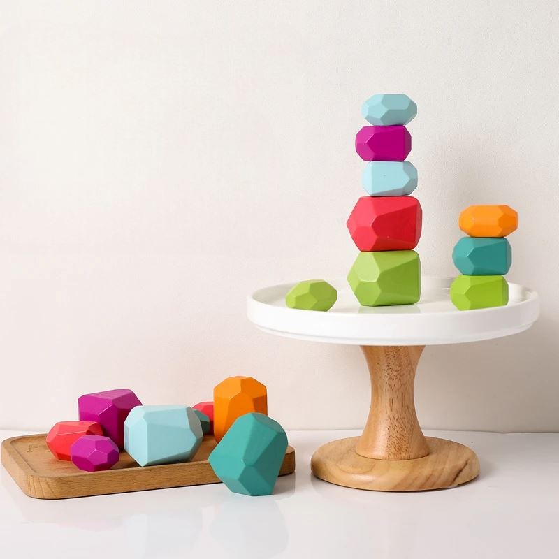 WoodStonesToy™- Ensemble MultiCouleur