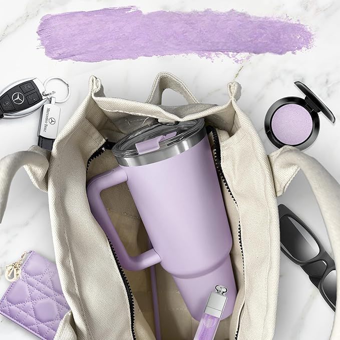 Tasse Isotherme - ThermalMug™ - Mauve