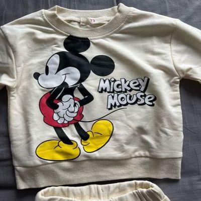 Ensemble bebe - MickeyMouseSweatshirts™ - Beige