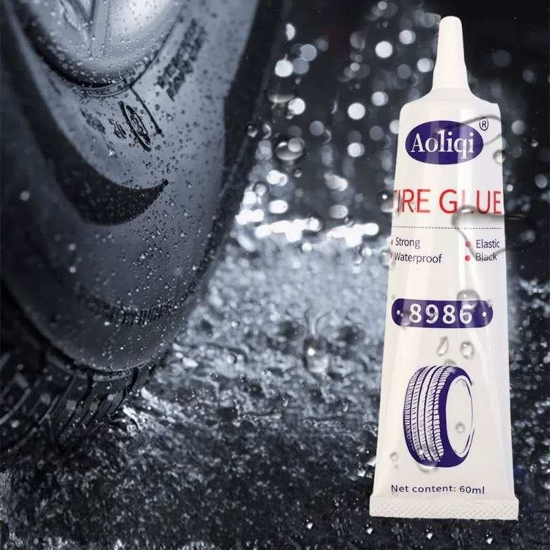 Réparation Pneu Crevé - CarTyreGlue™- Blanc