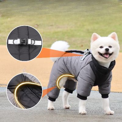 Doudoune pour Chien - WarmJacketDog™ - Gris