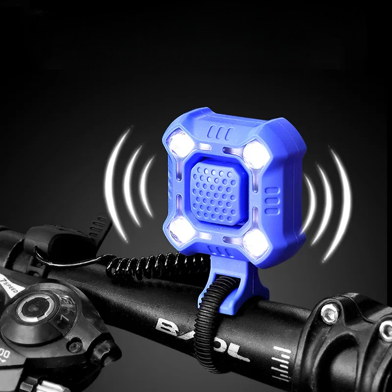 Sonnette Pour Vélo - BicycleLightBell™ - Bleu