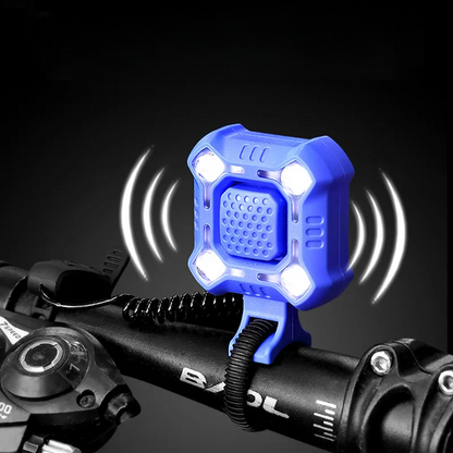 Sonnette Pour Vélo - BicycleLightBell™ - Bleu