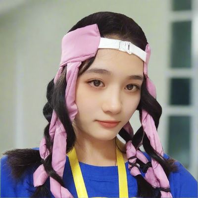 Rouleau à cheveux - HeatlessHairCurler™ - Rose