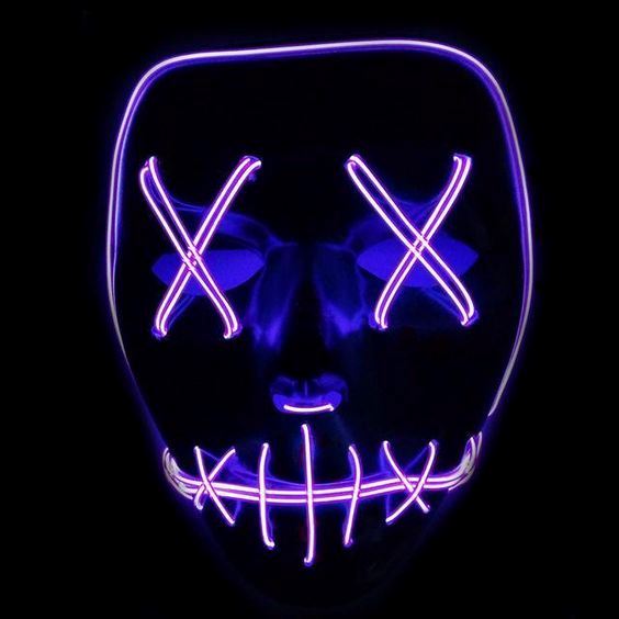 LedMaskHalloween™- Violet