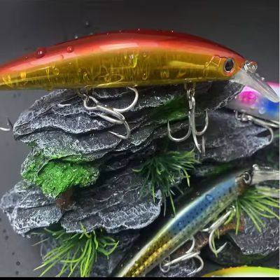 Leurre de peche - FishingLureBait™ - Rouge & Jaune