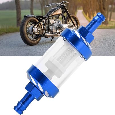 Filtre à carburant - MotorcycleFuelFilter™ - Noyau en plastique Bleu